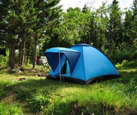 Camping tent Stock Photo 01