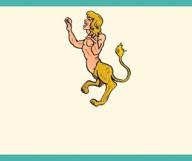 Cartoon Centaur vector