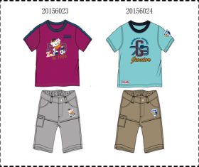 Cartoon bear pattern T-shirt vector