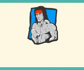 Cartoon character avatar vector 02