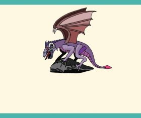 Cartoon monster vector 01