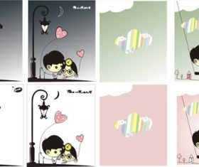 Cartoon notebook vector