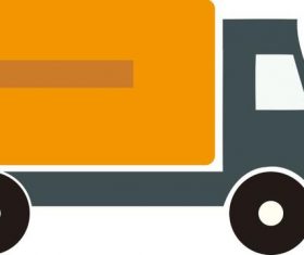 Cartoon truck design vector