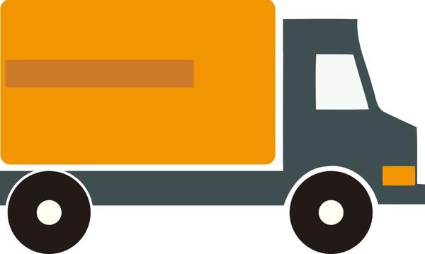 Cartoon truck design vector free download