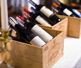 Cellar wines of all ages Stock Photo 02