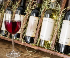 Cellar wines of all ages Stock Photo 04