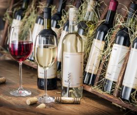 Cellar wines of all ages Stock Photo 06