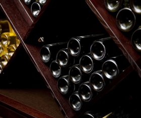 Cellar wines of all ages Stock Photo 07