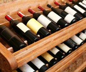 Cellar wines of all ages Stock Photo 08