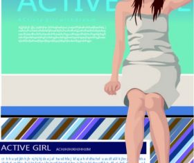 Character illustration vector