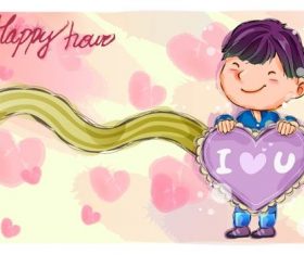 Children illustrator vector