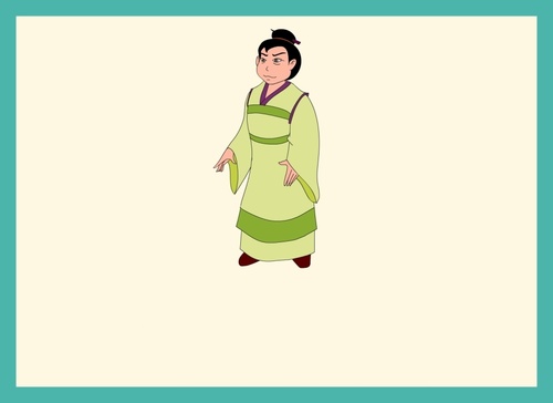 Chinese ancient women vector