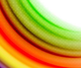Colored wave with light dot background vector