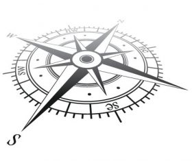Compass background vector material 03
