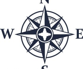 Compass background vector material 05