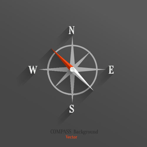 Compass background vector material 06