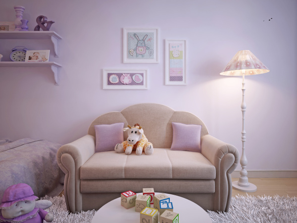 Concept design for a child's room in a subtle violet tone (4)