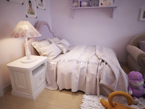 Concept design for a child's room in a subtle violet tone (5)
