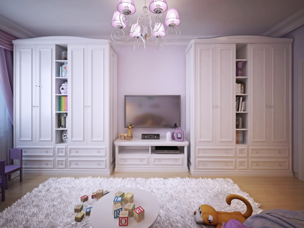 Concept design for a child's room in a subtle violet tone (6)