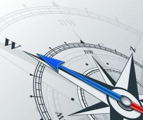 Creative compass design background vector 01