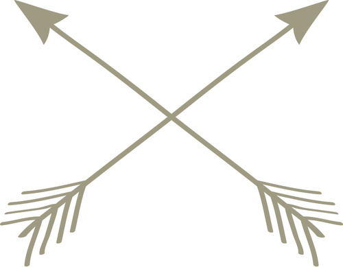 Crossed arrows vector material 01 free download