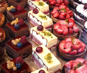 Desserts after meals Stock Photo 05