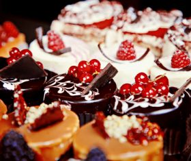 Desserts after meals Stock Photo 07