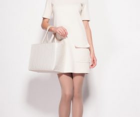 Elegant fashionable glamorous woman Stock Photo