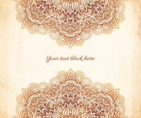 Ethnic new background vector material 03