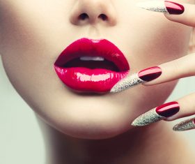 Fashion Beauty Model Girl Stock Photo 02