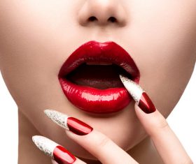 Fashion Beauty Model Girl Stock Photo 04