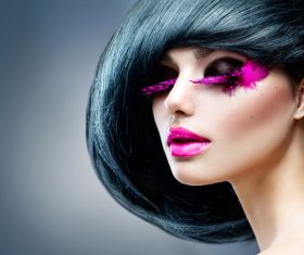 Fashion make-up woman art photo Stock Photo 03