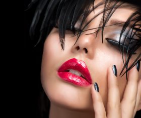 Fashion make-up woman art photo Stock Photo 10