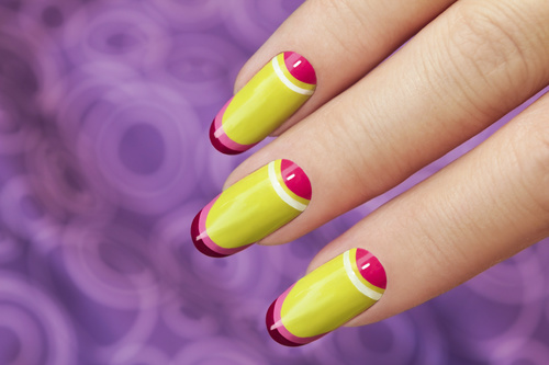 Fashion nail cosmetology Stock Photo 05