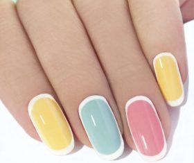 Fashion nail cosmetology Stock Photo 06