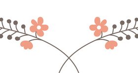 Floral banner vector illustration 01