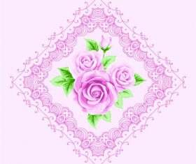 Flower pattern vector