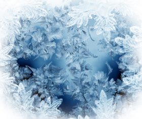 Frozen Window Background Textures Stock Photo 02