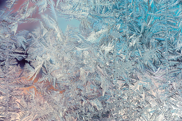 Frozen Window Background Textures Stock Photo 03