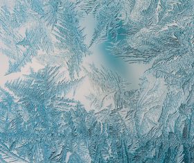 Frozen Window Background Textures Stock Photo 04
