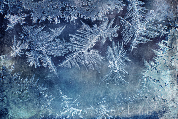 Frozen Window Background Textures Stock Photo 09