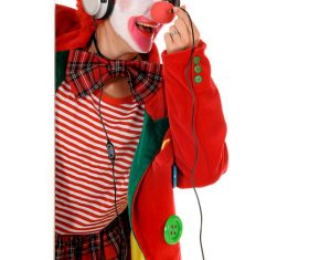 Funny amuse clown Stock Photo 02