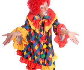 Funny amuse clown Stock Photo 06