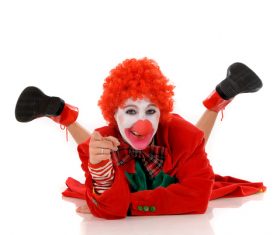 Funny amuse clown Stock Photo 07
