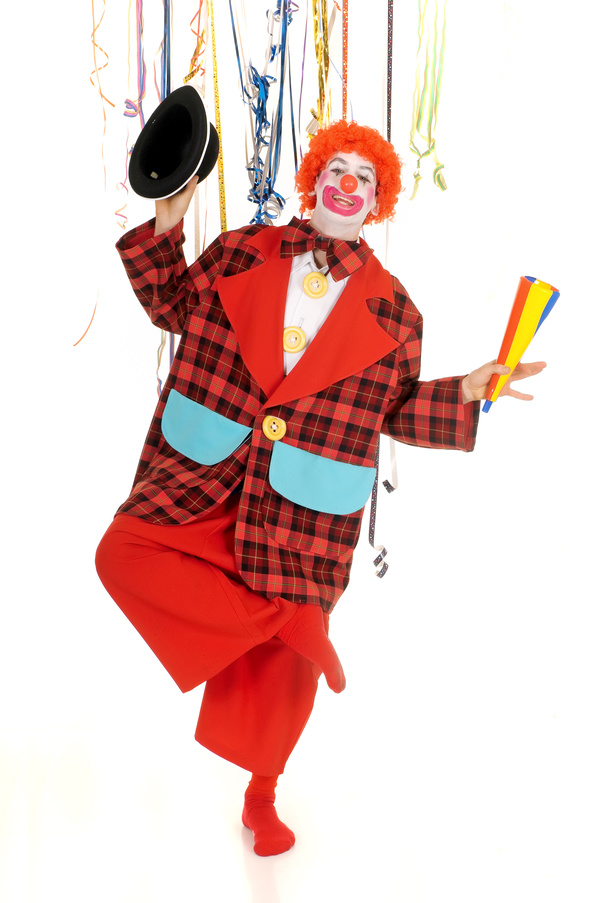 Funny amuse clown Stock Photo 08