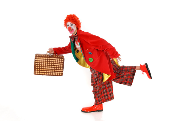 Funny amuse clown Stock Photo 10