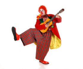 Funny amuse clown Stock Photo 11