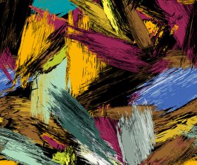 Graffiti  triang oil paint background vector 01