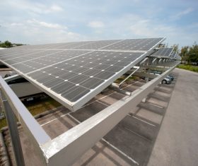 Green Energy Solar Panel Stock Photo 01