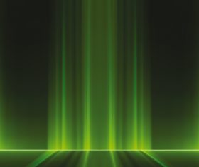 Green light lines background vectors